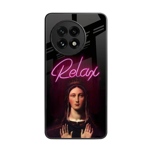 Relax back phone cover | glass case for oneplus 13r