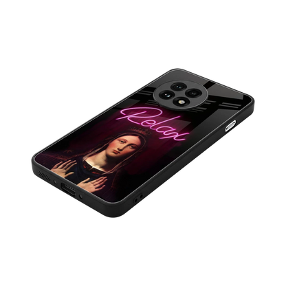 Relax stylish phone case for oneplus 13r | glossy glass and slim fit
