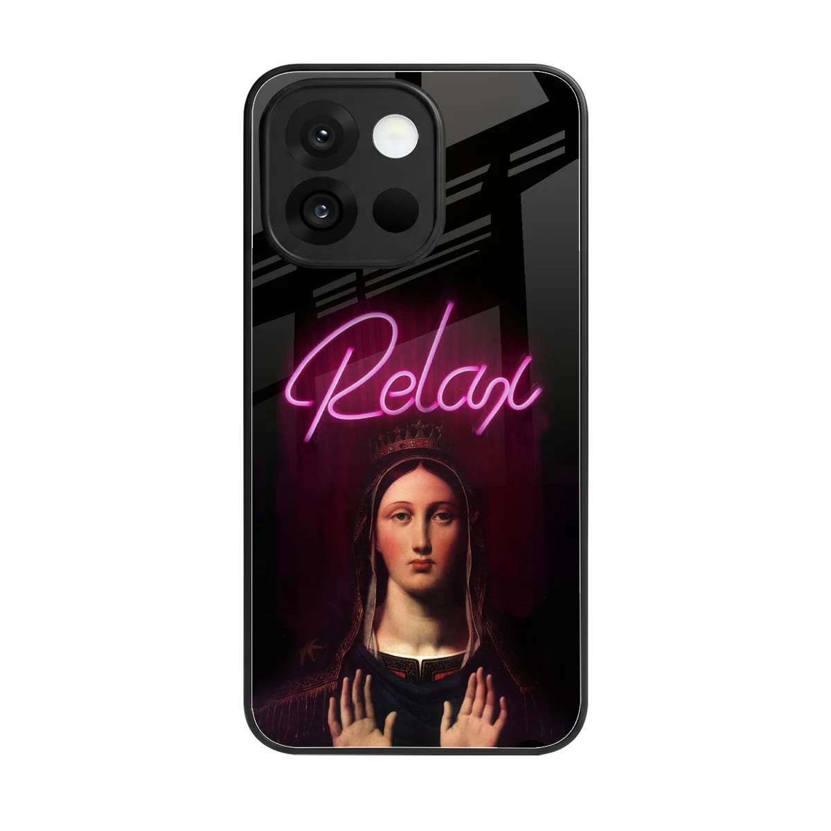 Relax back phone cover | glass case for oneplus 13s