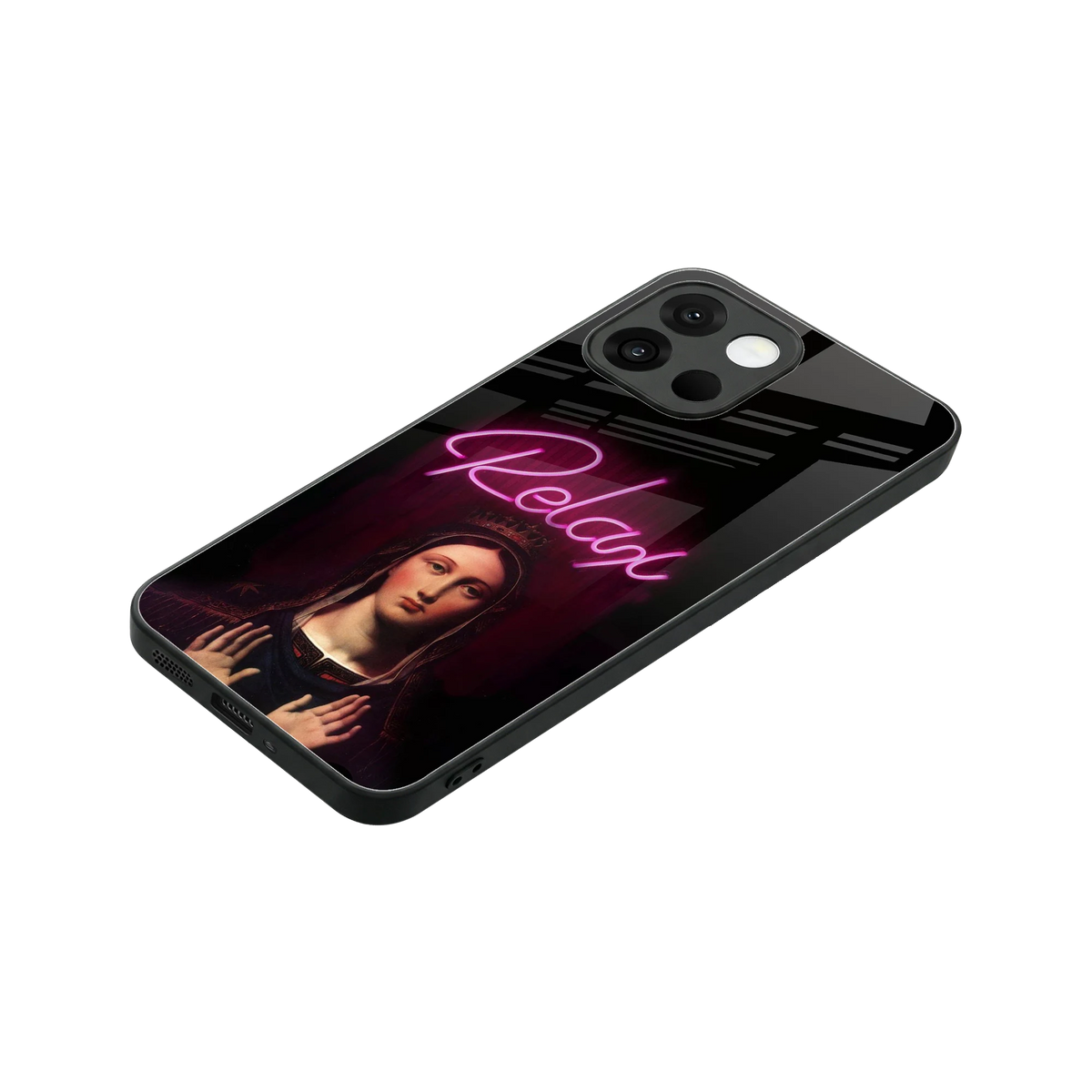 Relax stylish phone case for oneplus 13s | glossy glass and slim fit