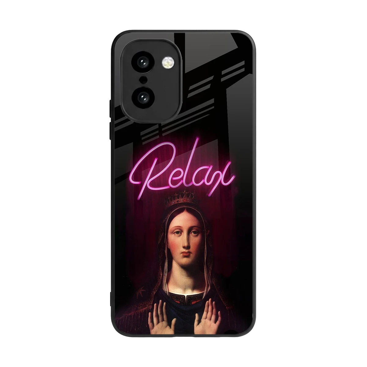Relax back phone cover | glass case for oneplus 15r