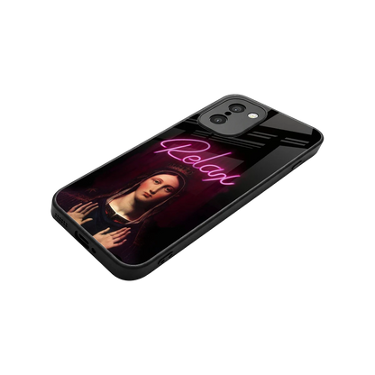 Relax stylish phone case for oneplus 15r | glossy glass and slim fit
