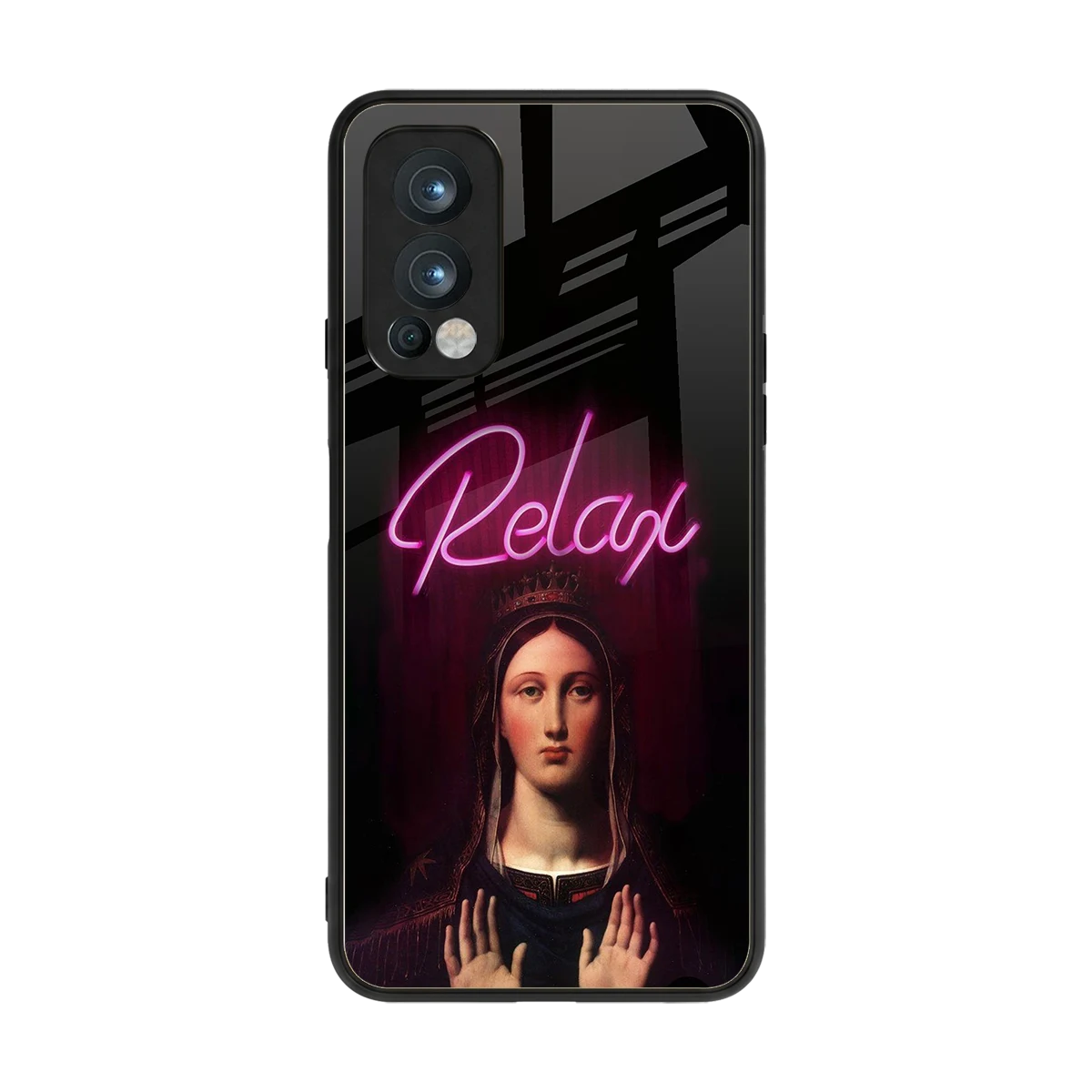 Relax back phone cover | glass case for oneplus nord 2