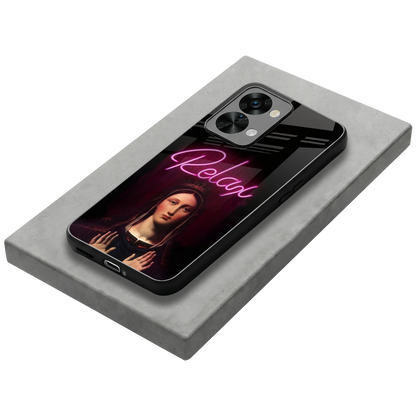 Relax stylish phone case for oneplus nord 2t | glossy glass and slim fit