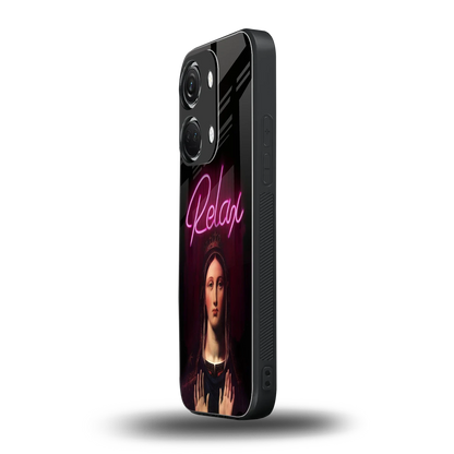 Relax oneplus nord 3 mobile cover | shockproof glass phone case