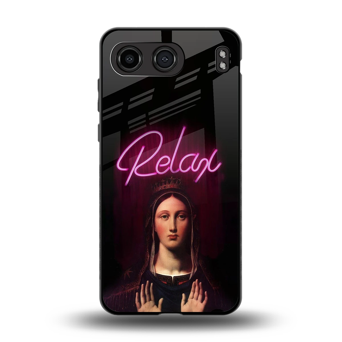 Relax back phone cover | glass case for oneplus nord 4