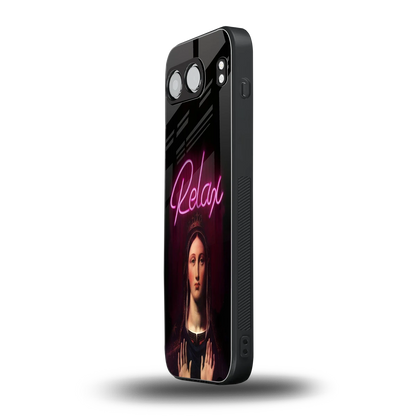 Relax oneplus nord 4 mobile cover | shockproof glass phone case