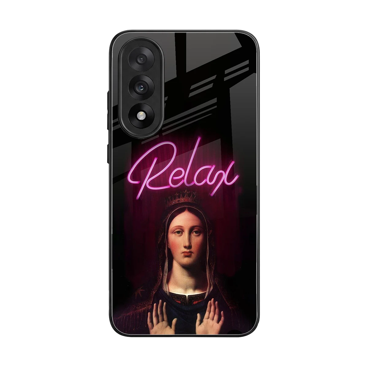 Relax back phone cover | glass case for oneplus nord 5