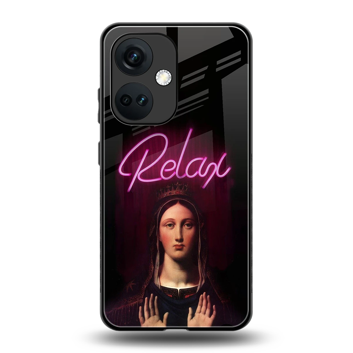 Relax back phone cover | glass case for oneplus nord ce 3