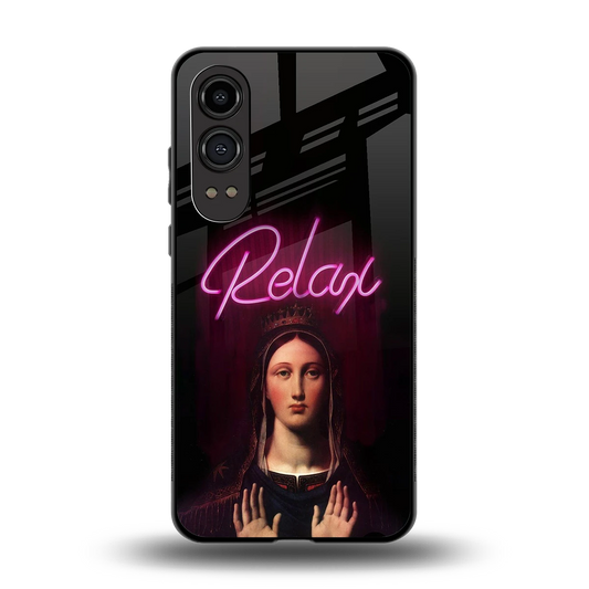 Relax back phone cover | glass case for oneplus nord ce 4 lite