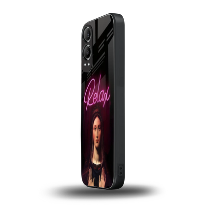 Relax oneplus nord ce 4 lite mobile cover | shockproof glass phone case
