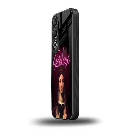 Relax oneplus nord ce 4 mobile cover | shockproof glass phone case