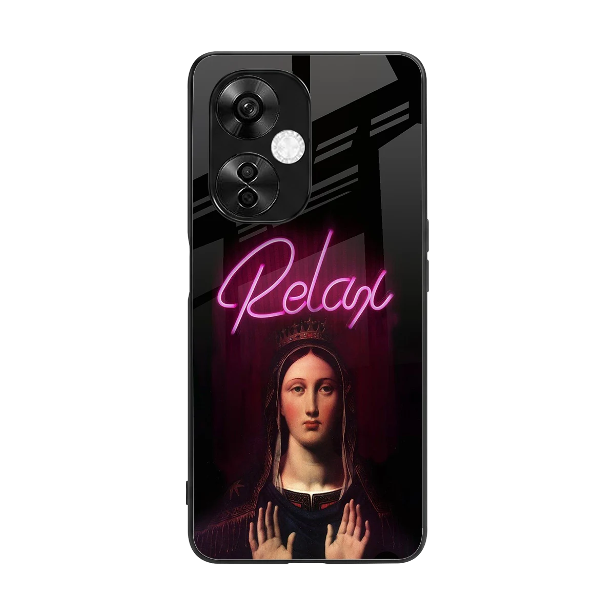 Relax back phone cover | glass case for oneplus nord ce 3 lite