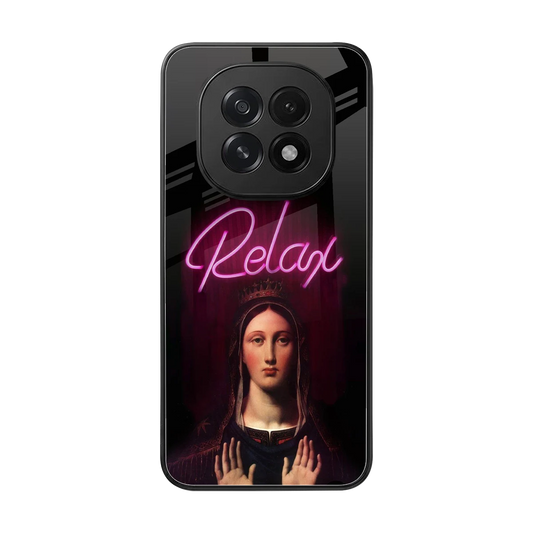 Relax back phone cover | glass case for oppo f29 5g