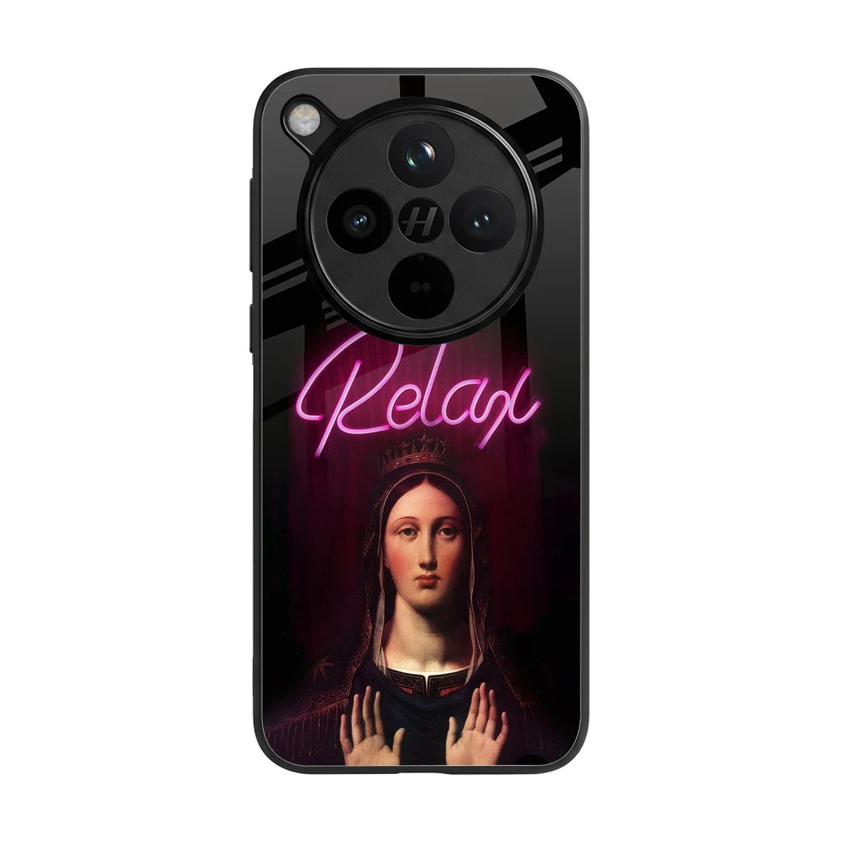 Relax back phone cover | glass case for oppo find x8