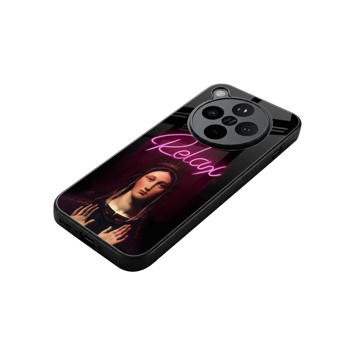 Relax stylish phone case for oppo find x8 | glossy glass and slim fit