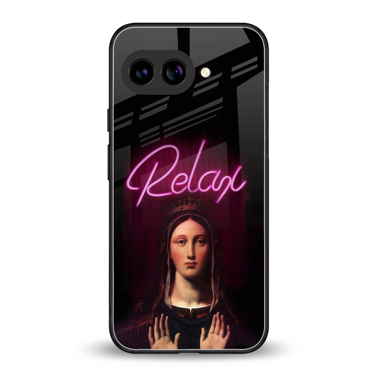 Relax back phone cover | glass case for google pixel 10a