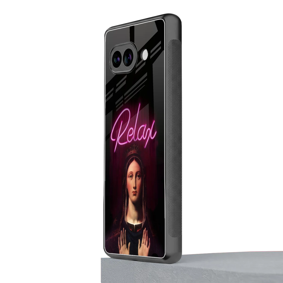 Relax google pixel 10a mobile cover | shockproof glass phone case