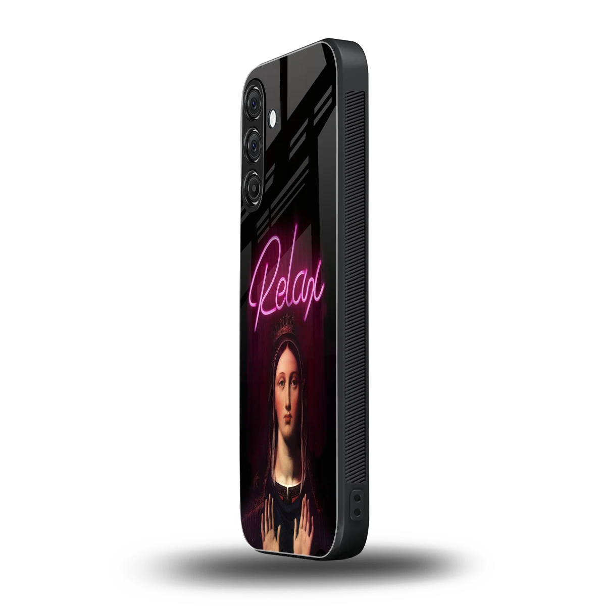 Relax samsung galaxy a37 5g mobile cover | shockproof glass phone case