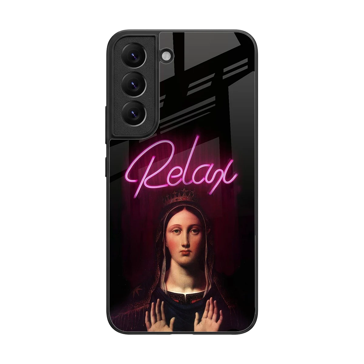 Relax back phone cover | glass case for samsung galaxy s22