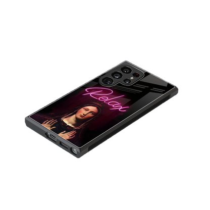 Relax stylish phone case for samsung galaxy s24 ultra | glossy glass and slim fit