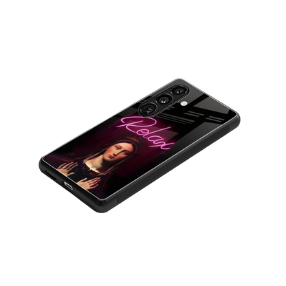 Relax stylish phone case for samsung galaxy s23 fe | glossy glass and slim fit