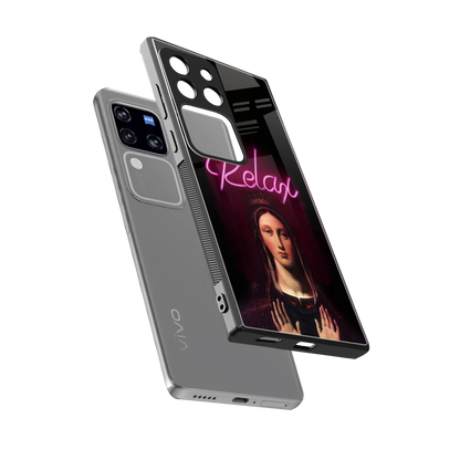 Relax sleekvivo v30 pro cover with tempered glass back and TPU edges