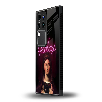 Relaxvivo v30 pro mobile cover | shockproof glass phone case