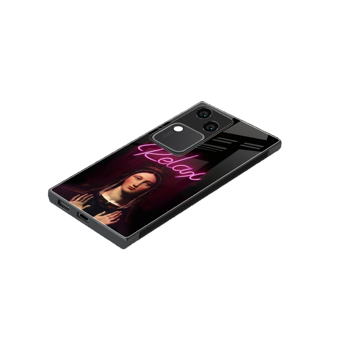 Relax stylish phone case for vivo v30 | glossy glass and slim fit