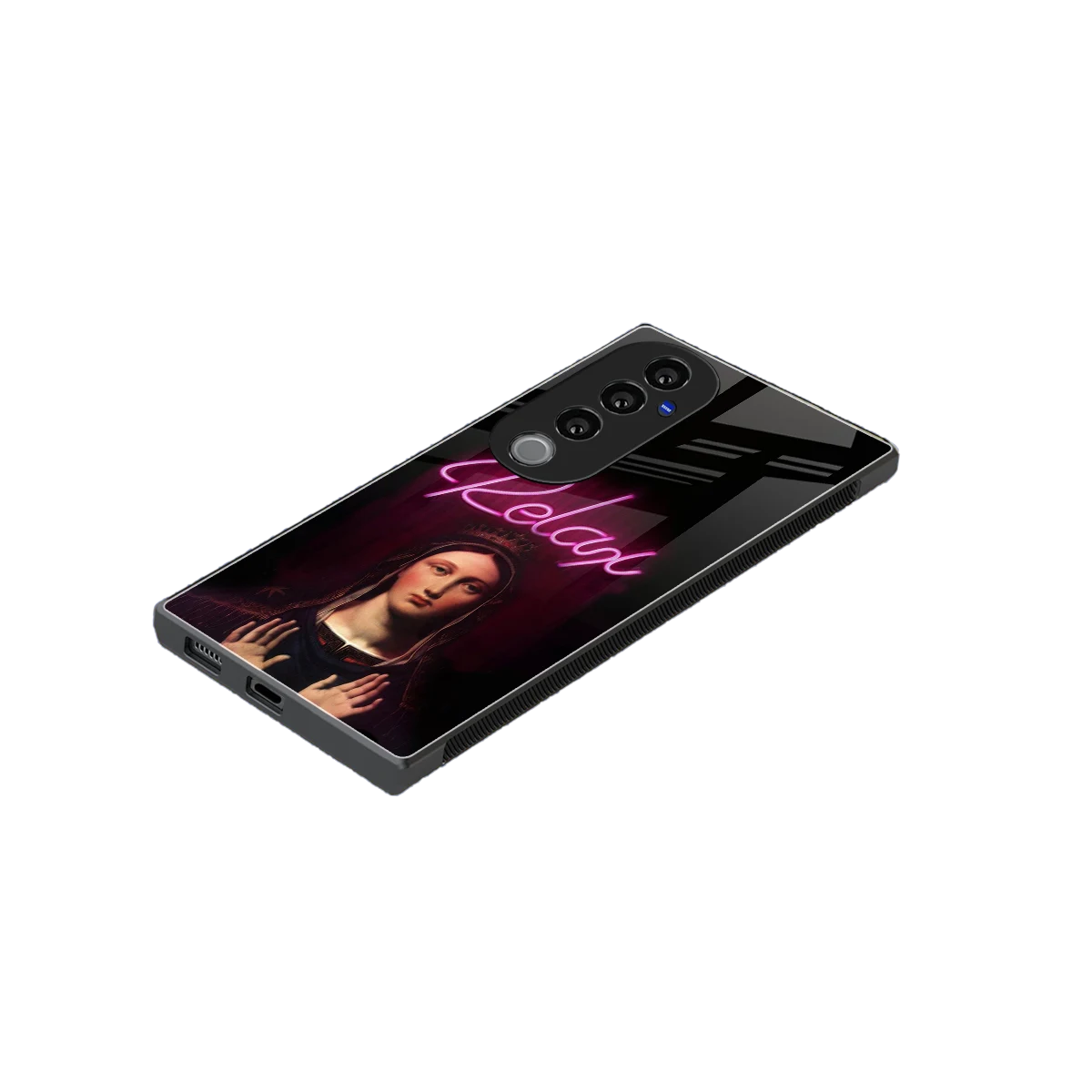 Relax stylish phone case for vivo v40 pro | glossy glass and slim fit