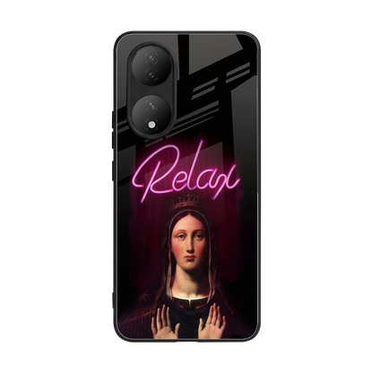 Relax back phone cover | glass case for Vivo-y100