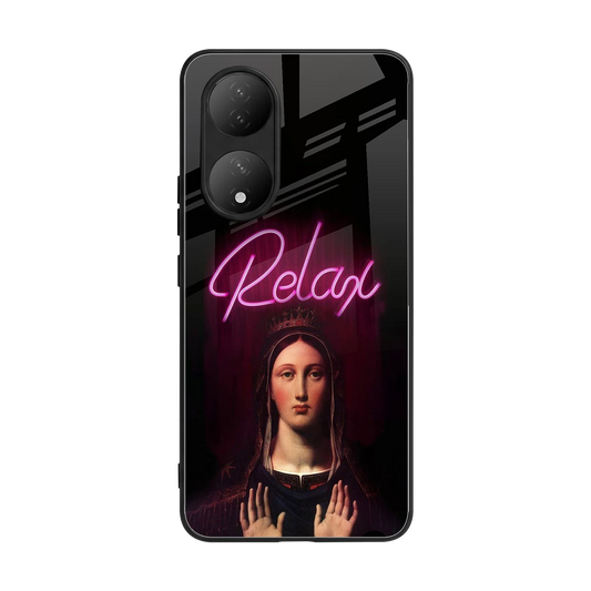 Relax back phone cover | glass case for Vivo-y100