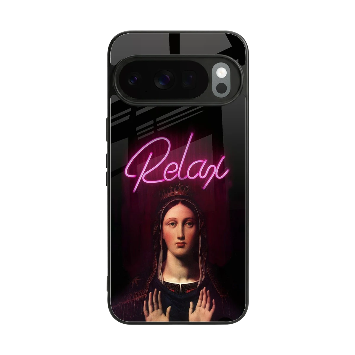 Relax back phone cover | glass case for google pixel 10 pro