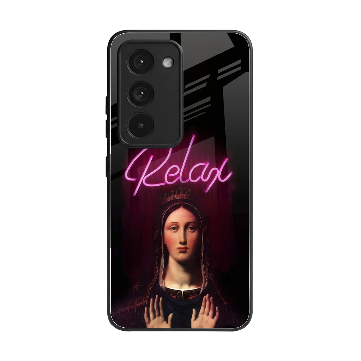 Relax back phone cover | glass case for redmi 15 5g