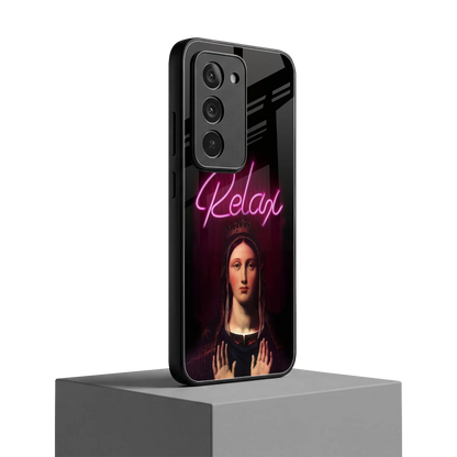 Relax redmi 15 5g mobile cover | shockproof glass phone case