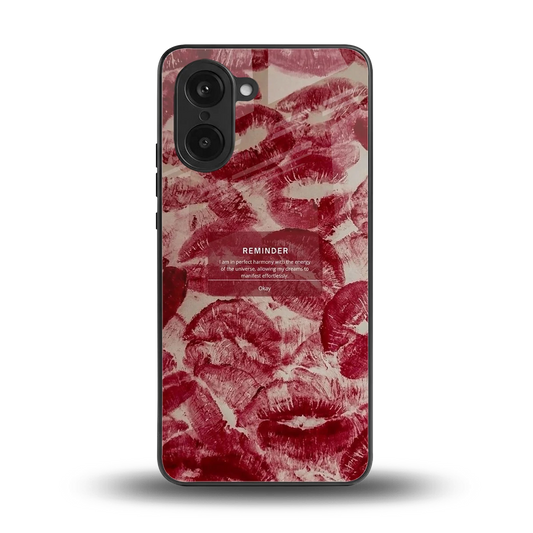 Reminder back phone cover | glass case for oneplus nord ce5 5g