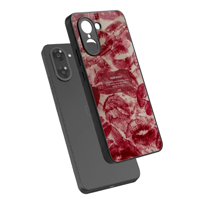 Reminder sleek oneplus nord ce5 5g cover with tempered glass back and TPU edges