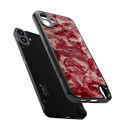 Reminder sleek cmf nothing phone 1 cover with tempered glass back and TPU edges