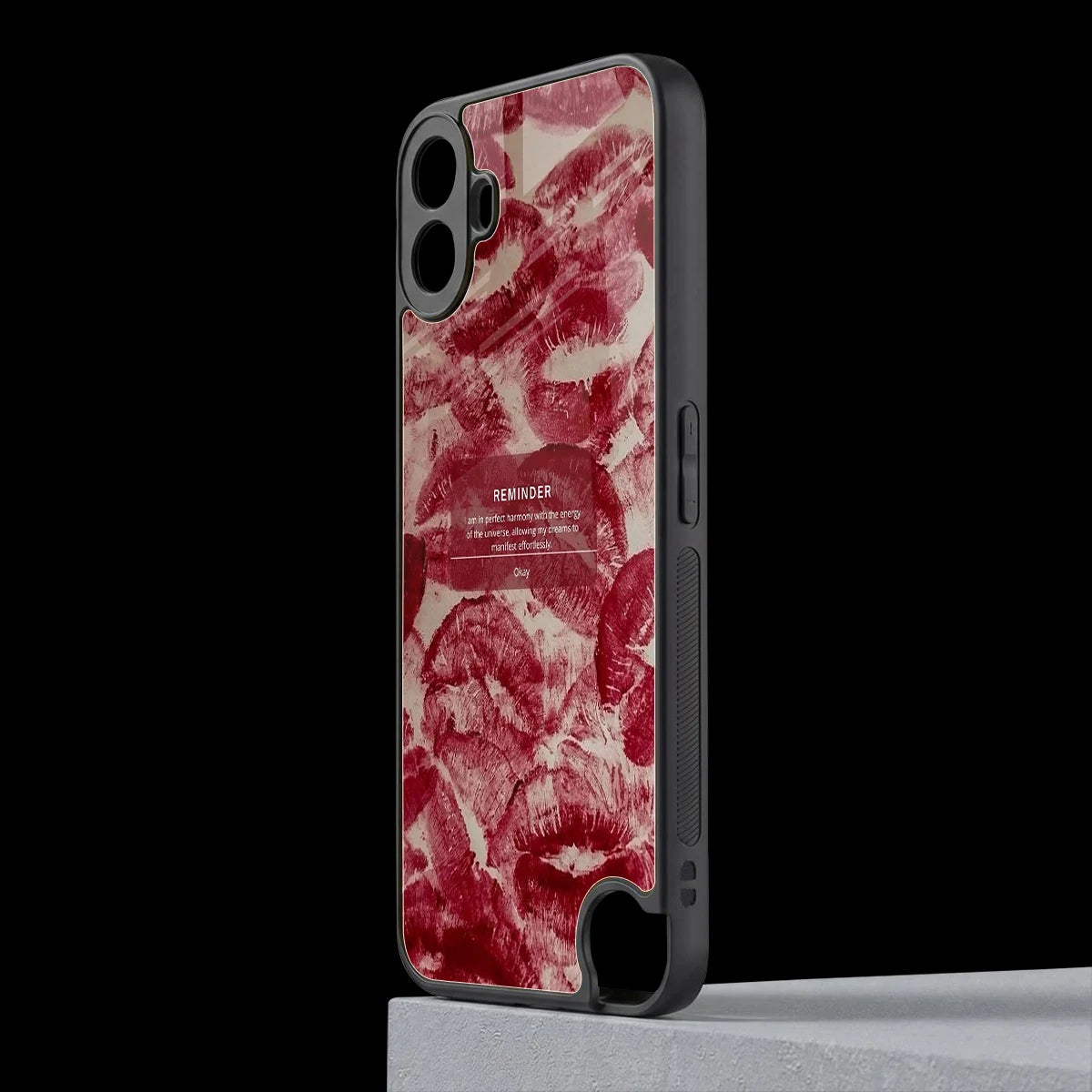 Reminder cmf nothing phone 1 mobile cover | shockproof glass phone case