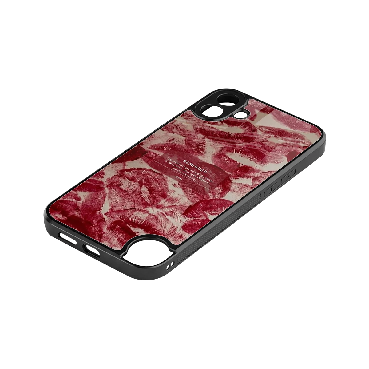 Reminder stylish phone case for cmf nothing phone 1 | glossy glass and slim fit