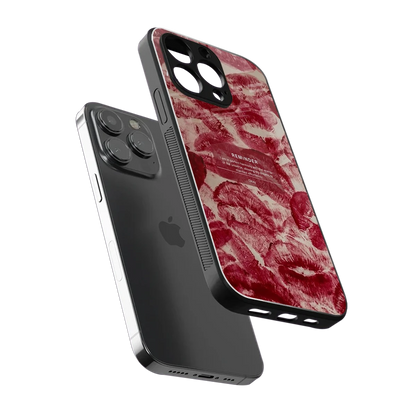 Reminder sleek iphone 12 pro max cover with tempered glass back and TPU edges