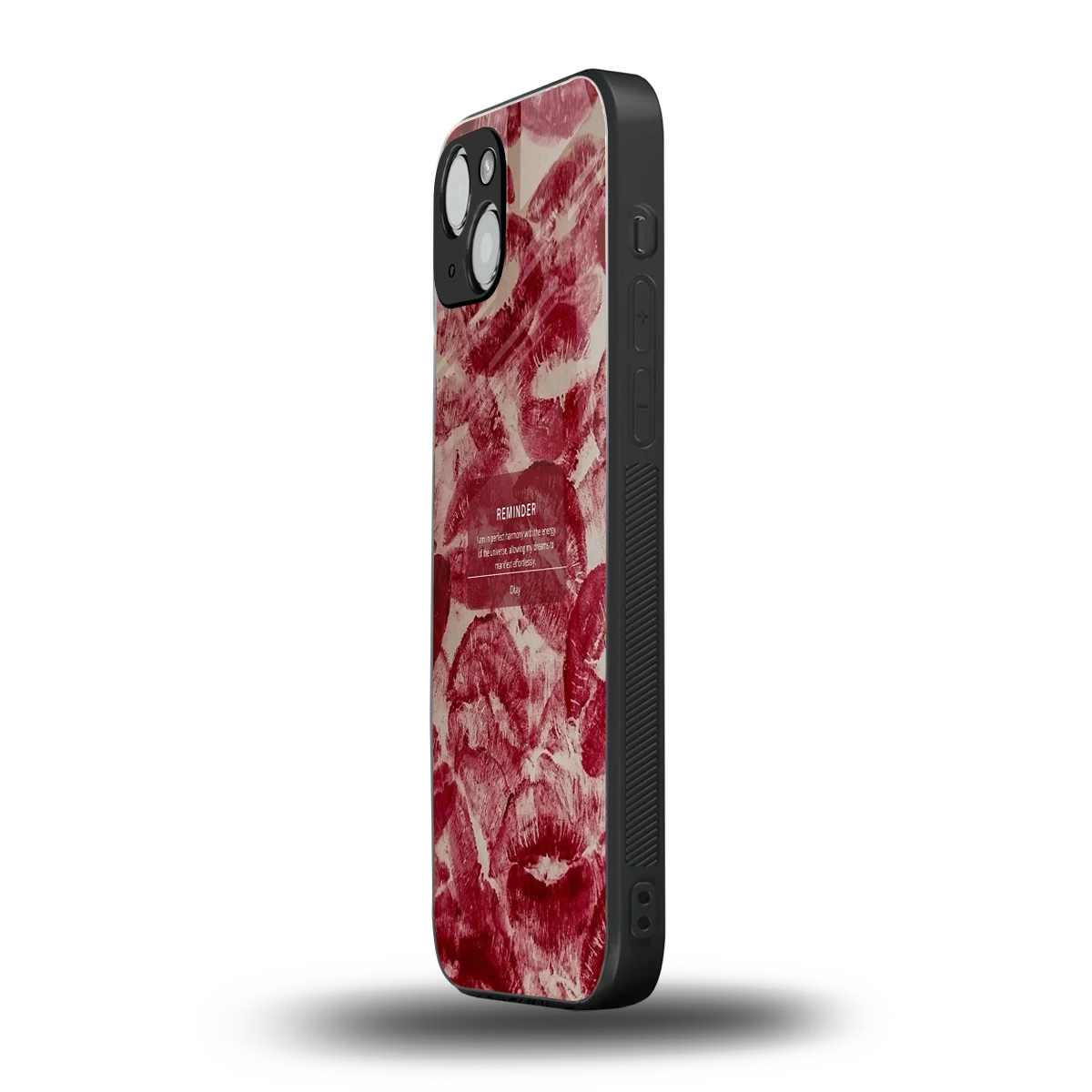 Reminder iphone 13 mobile cover | shockproof glass phone case