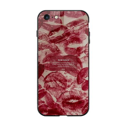 Reminder back phone cover | glass case for iphone 6s