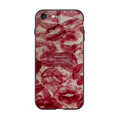 Reminder back phone cover | glass case for iphone 7