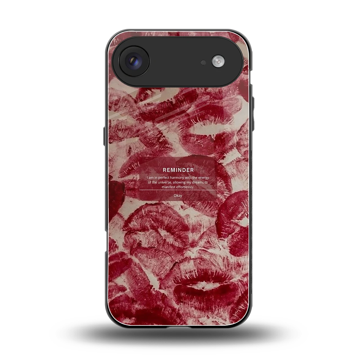 Reminder back phone cover | glass case for iphone air