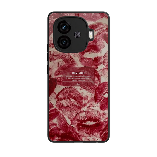 Reminder back phone cover | glass case for iqoo neo 10r 5g
