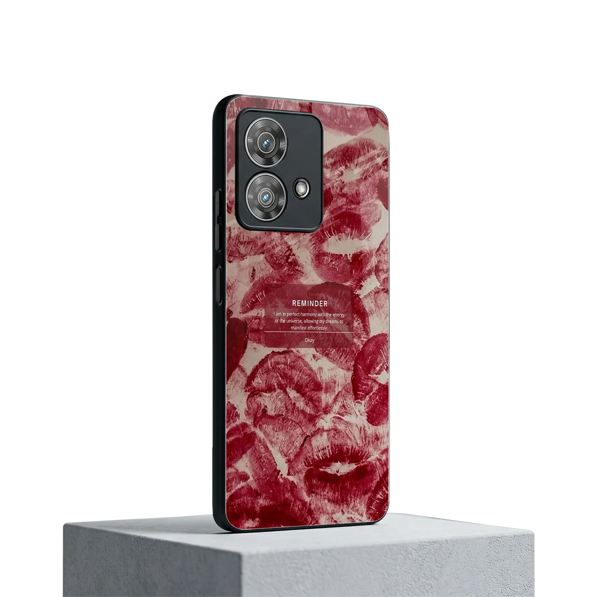Reminder motorola edge 40 neo 5g mobile cover | shockproof glass phone case