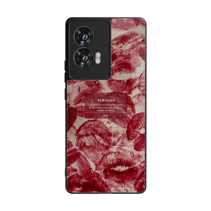Reminder back phone cover | glass case for motorola edge 50 fusion