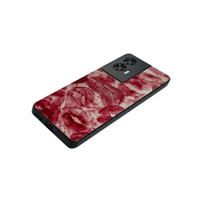Reminder stylish phone case for motorola edge 50 fusion | glossy glass and slim fit