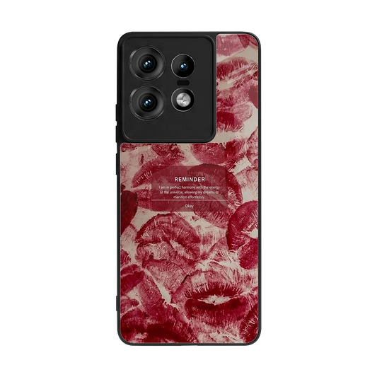 Reminder back phone cover | glass case for motorola edge 50 pro